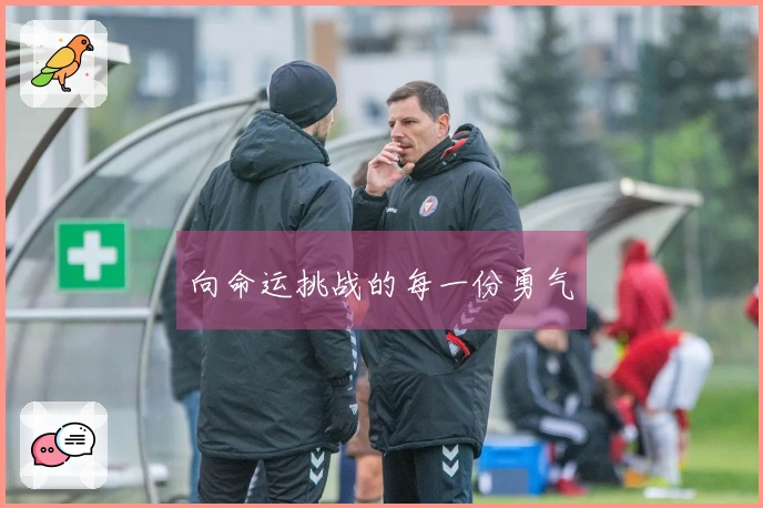 向命运挑战的每一份勇气